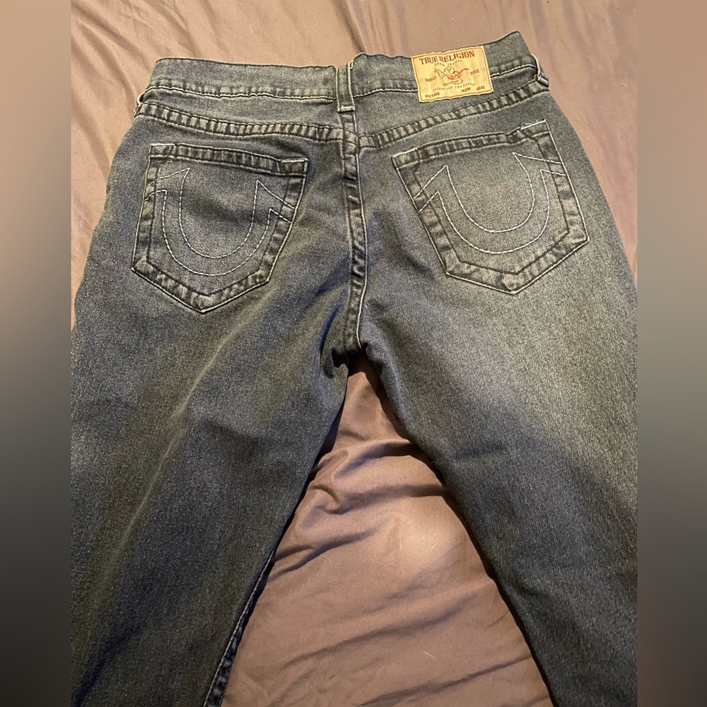 True Religion Ricky Relaxed Straight Jeans Size 34x34 - Picture 2 of 6